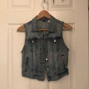 H&M denim vest